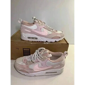 .1433 Nike Air Max 90 Futura, Pink, Womens Size - 7.5